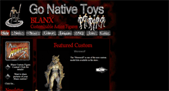 Desktop Screenshot of gonativetoys.com